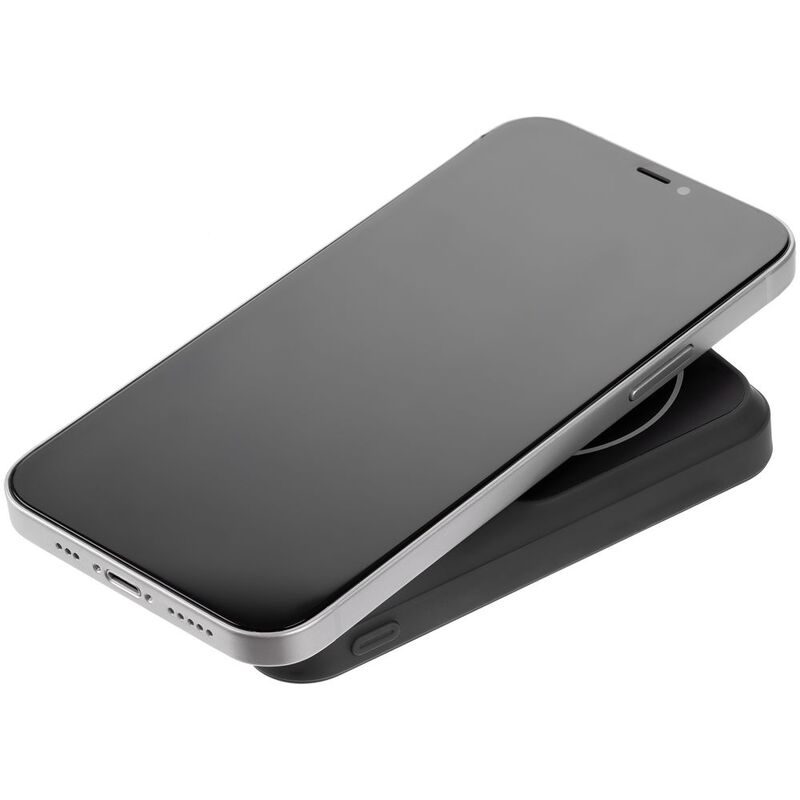 Магнитный беспроводной аккумулятор Top Force, 10 000 мАч, черный арт.23103.30