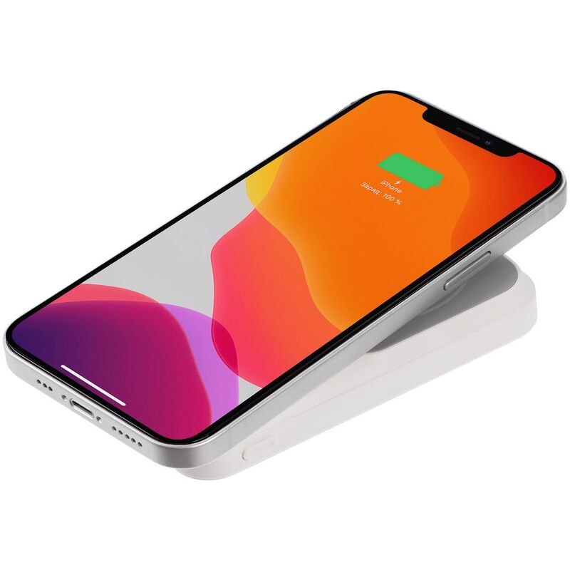 Магнитный беспроводной аккумулятор Top Force, 10 000 мАч, белый арт.23103.60