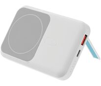 Магнитный беспроводной аккумулятор Top Force, 10 000 мАч, белый арт.23103.60