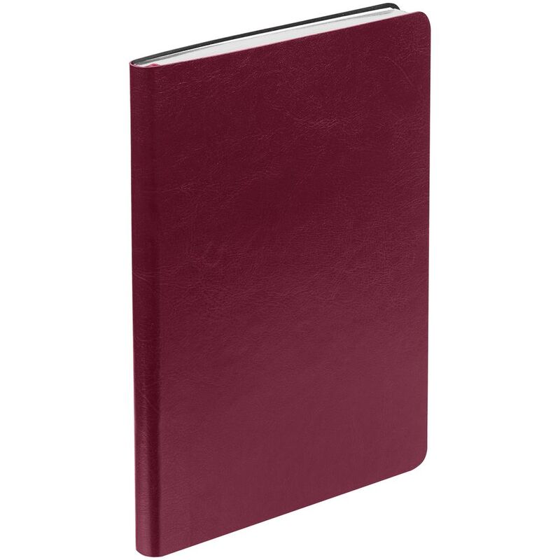 Ежедневник Nebraska Flex, недатированный, бордовый с серебристым арт.22008.55