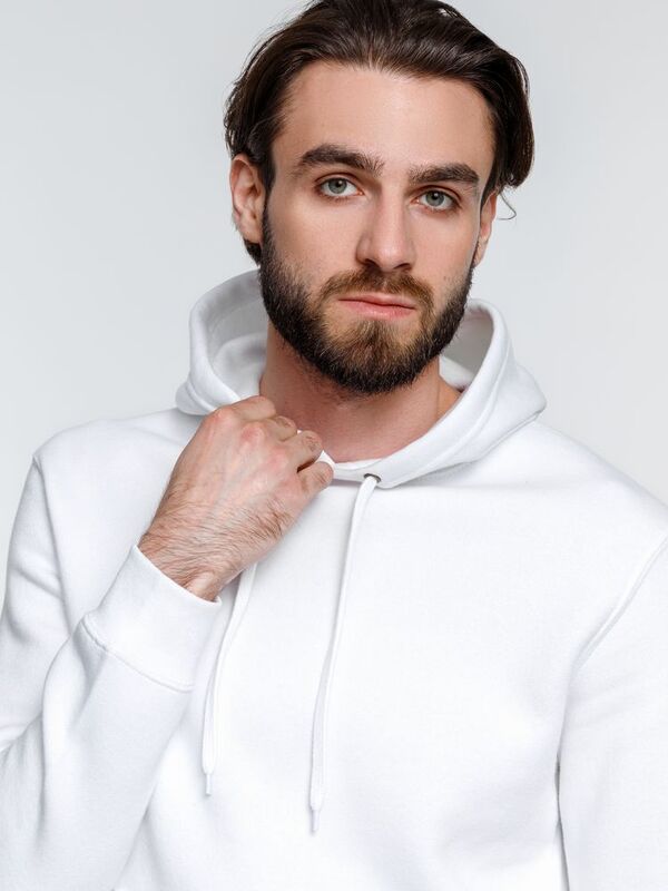 Худи унисекс Phoenix, белое арт.16276.60