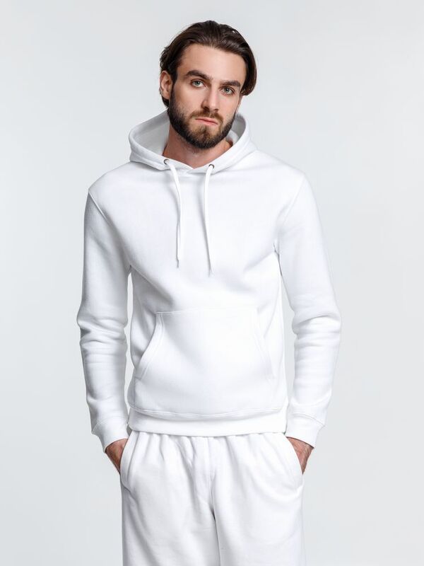 Худи унисекс Phoenix, белое арт.16276.60