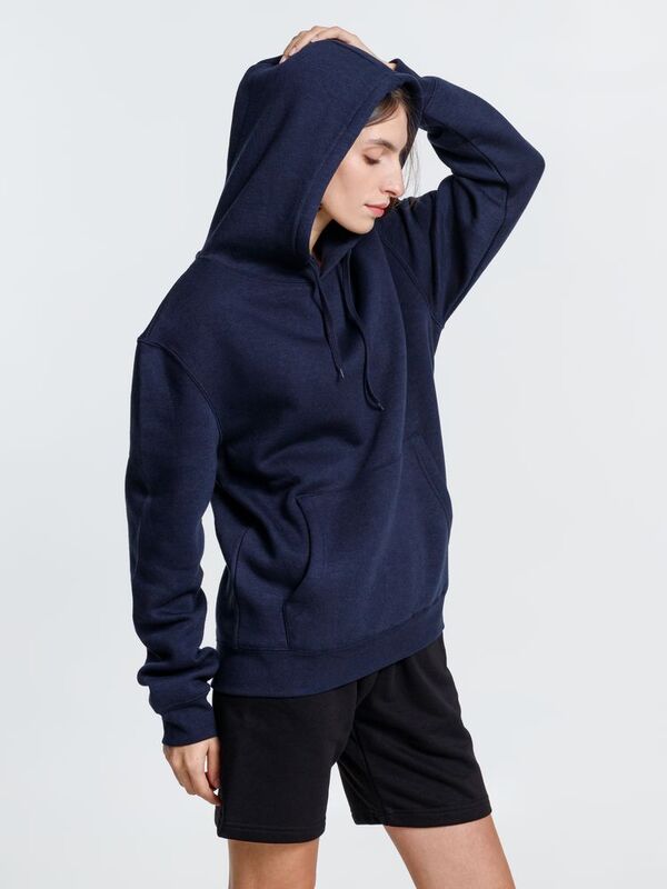 Худи унисекс Phoenix, темно-синее арт.16276.40