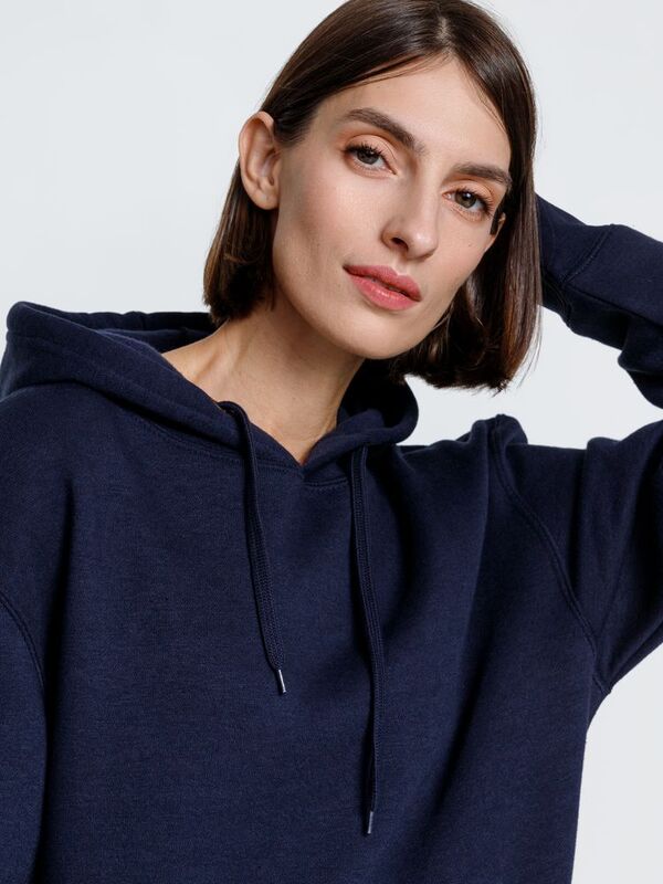 Худи унисекс Phoenix, темно-синее арт.16276.40