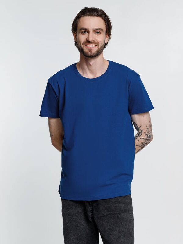Футболка унисекс Ankara, ярко-синяя арт.16277.44