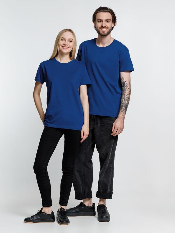 Футболка унисекс Ankara, ярко-синяя арт.16277.44