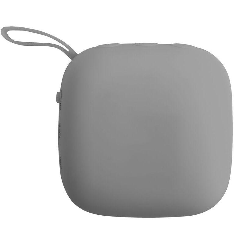 Беспроводная колонка Chubby, серая с голубым арт.7557.14