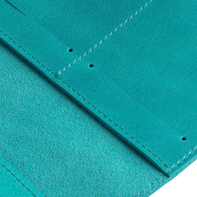 Обложка для паспорта Apache, ver.2, бирюзовая арт.23437.49