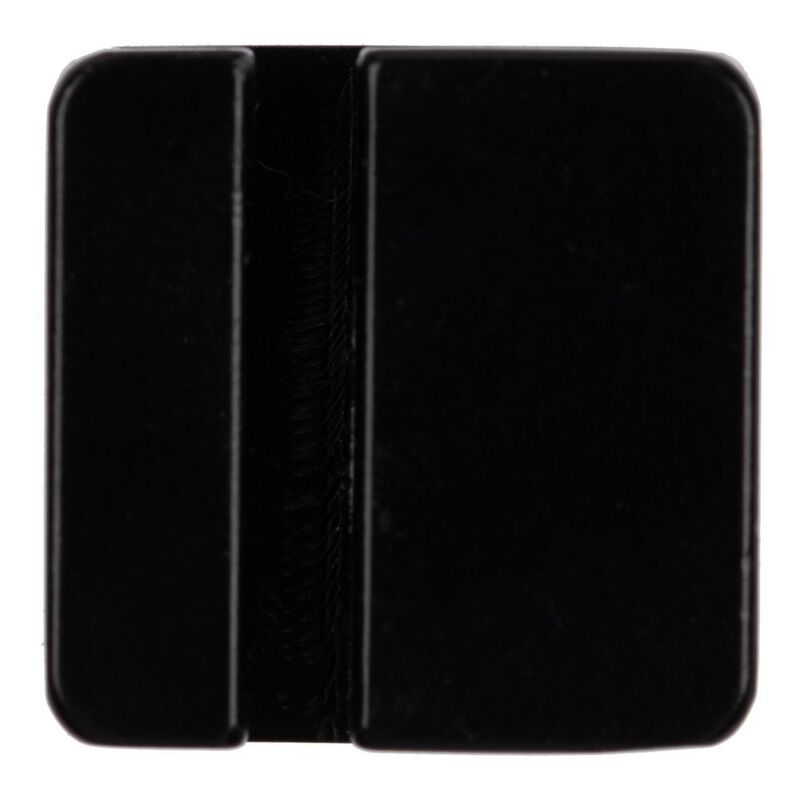 Квадратный шильдик на резинку Direct, черный арт.16252.30