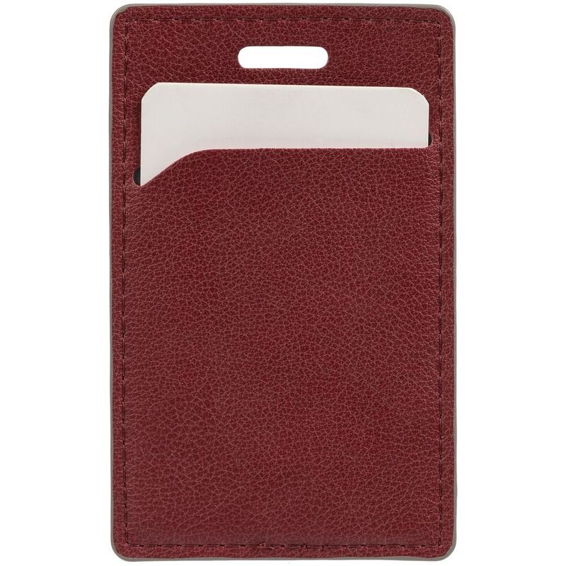 Чехол для пропуска Petrus, красный арт.15527.50