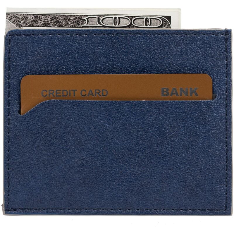 Чехол для карточек Petrus, синий арт.15528.40