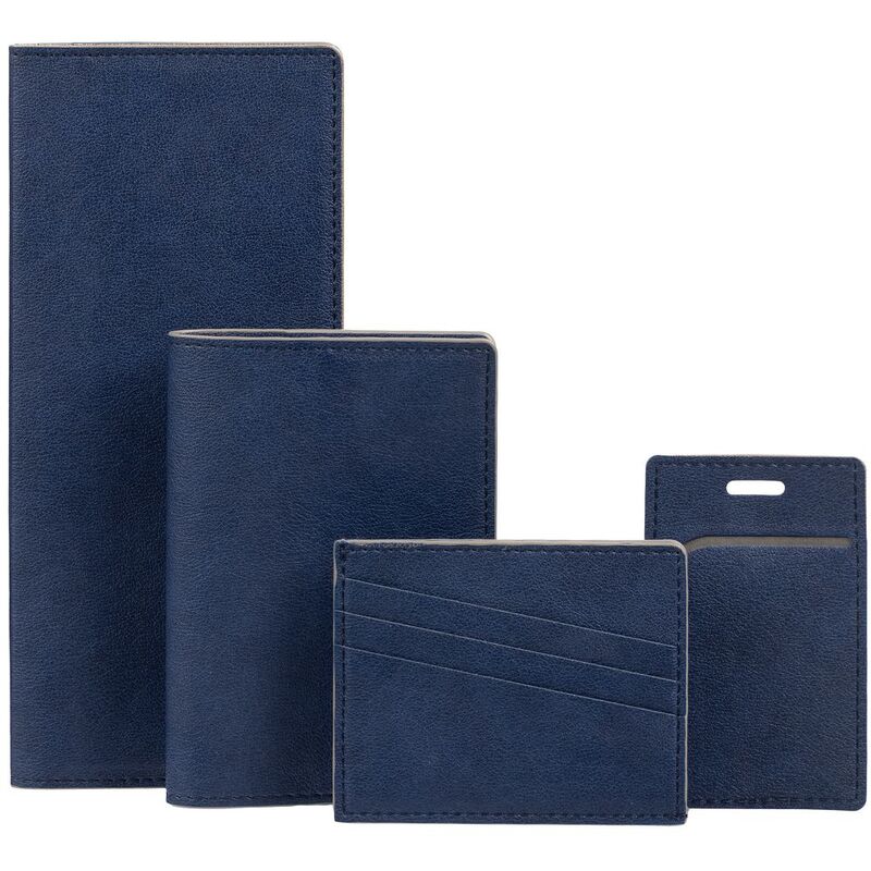 Чехол для карточек Petrus, синий арт.15528.40