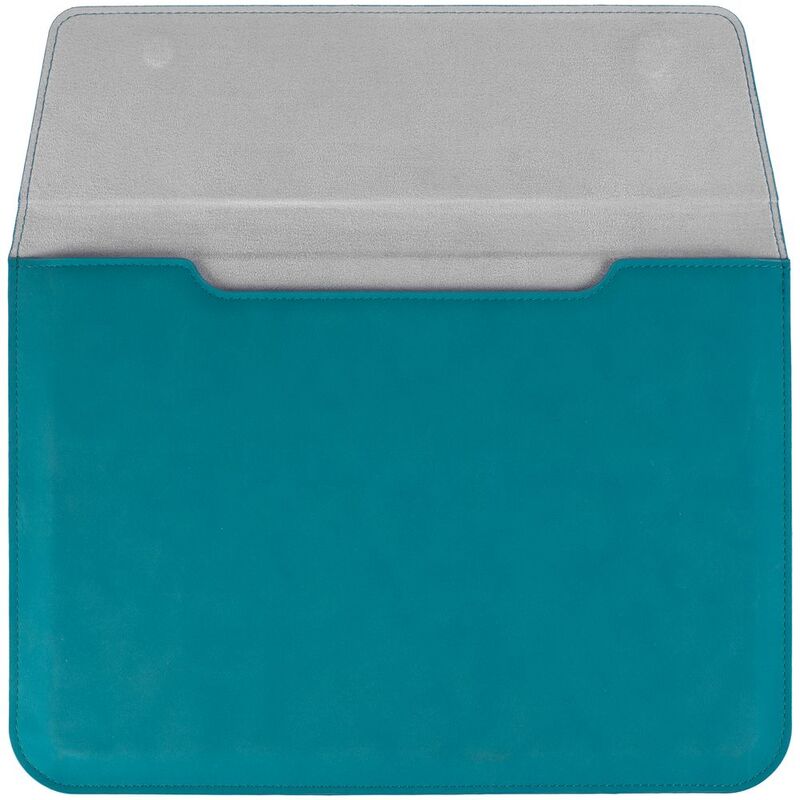 Чехол для ноутбука Nubuk, бирюзовый арт.18080.49