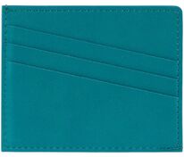 Чехол для карточек Nubuk, бирюзовый арт.18081.49