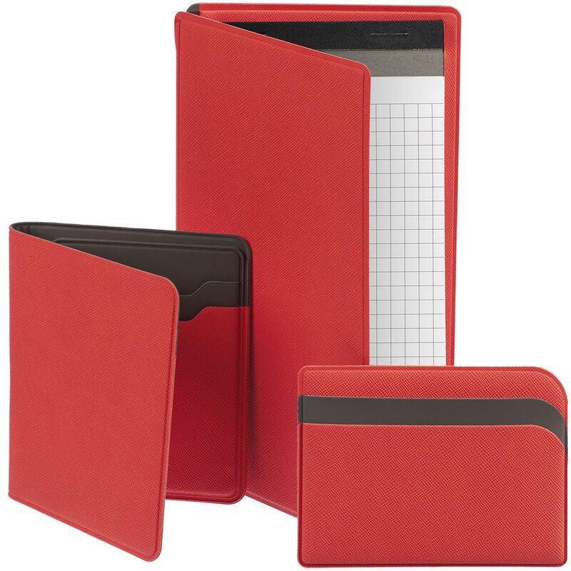 Картхолдер с отделением для купюр Dual, красный арт.15623.51