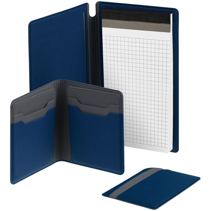 Чехол для карточек Dual, синий арт.15624.41