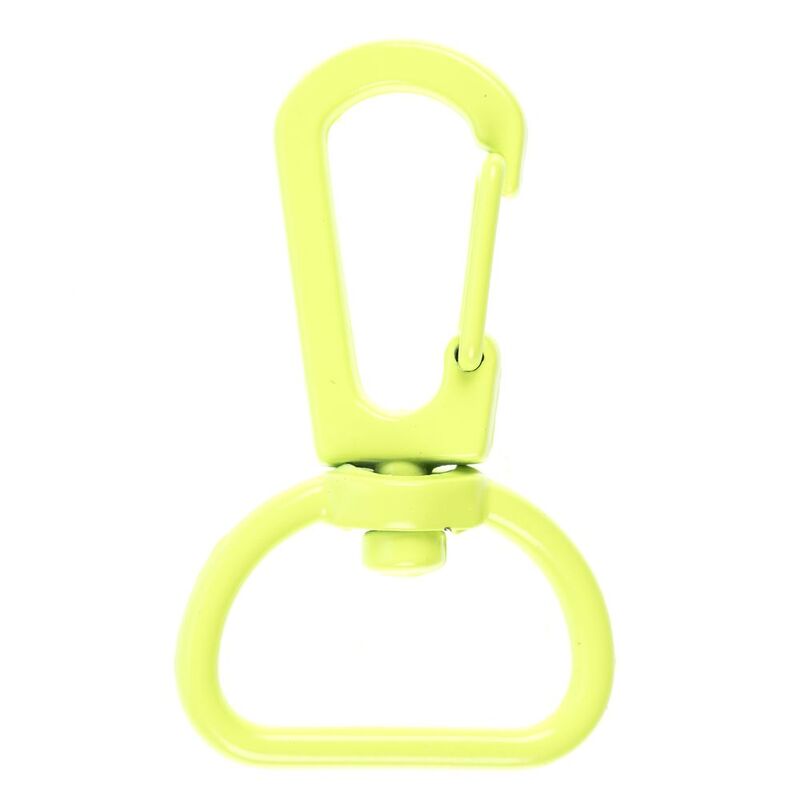 Застежка-карабин Snap Hook, M, желтый неон арт.16507.89