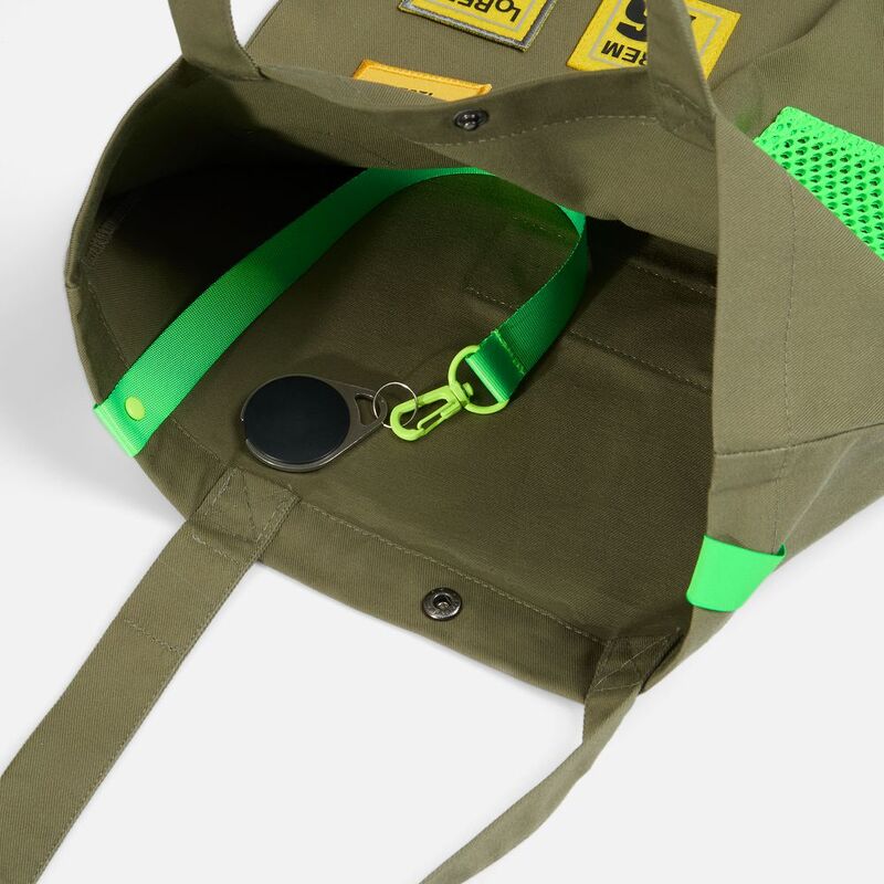 Застежка-карабин Snap Hook, M, желтый неон арт.16507.89