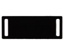 Шильдик металлический Kova, черный арт.16509.30