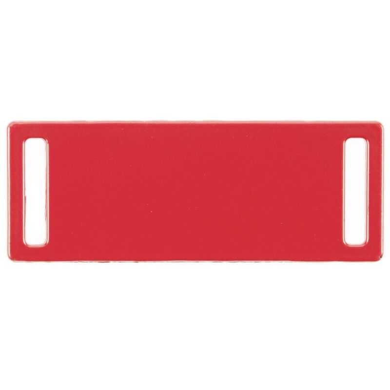 Шильдик металлический Kova, красный арт.16509.50