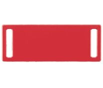 Шильдик металлический Kova, красный арт.16509.50