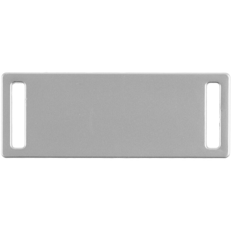 Шильдик металлический Kova, серебристый арт.16509.10