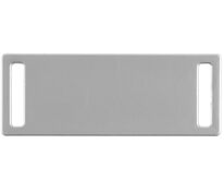 Шильдик металлический Kova, серебристый арт.16509.10