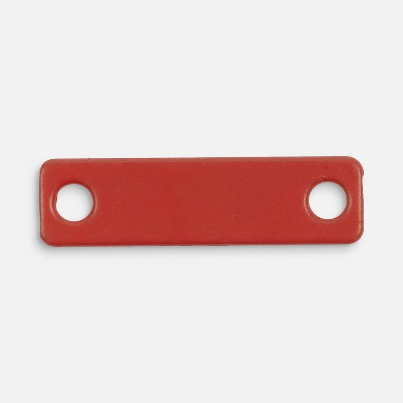 Шильдик металлический Alfa Liten, красный арт.13844.50