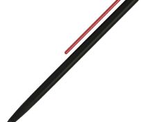 Карандаш GrafeeX в чехле, черный с красным арт.15535.50