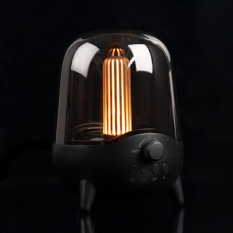 Беспроводная колонка с подсветкой soundFlicker, черная арт.15721