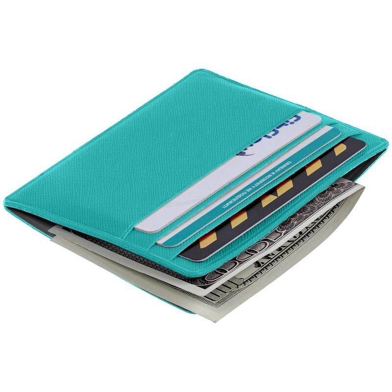 Чехол для карточек Devon, бирюзовый арт.16262.49