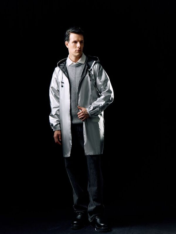 Дождевик Palladio Pockets, серебристый арт.23877.11