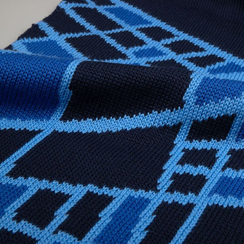 Шарф Joyful на заказ, XL, полушерсть арт.18873.02