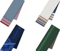 Шарф Joyful на заказ, XL, полушерсть арт.18873.02