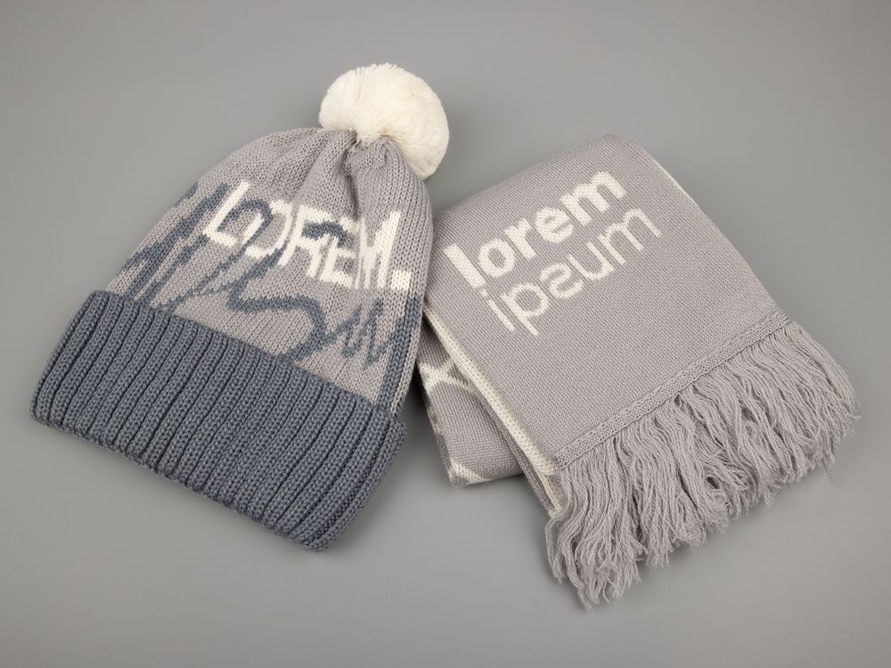 Шапка Joyful на заказ, полушерсть арт.19014.02