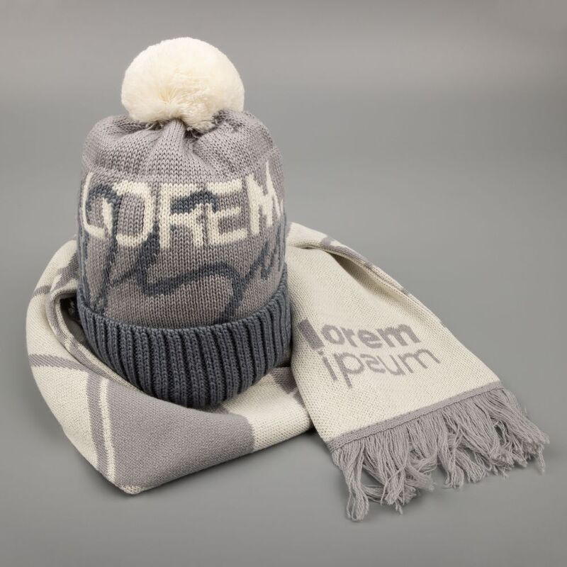 Шапка Joyful на заказ, полушерсть арт.19014.02