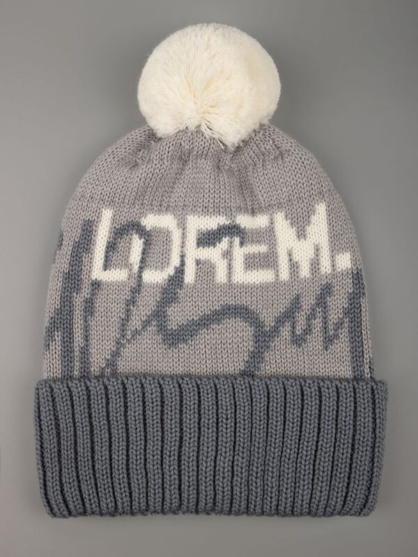 Шапка Joyful на заказ, полушерсть арт.19014.02