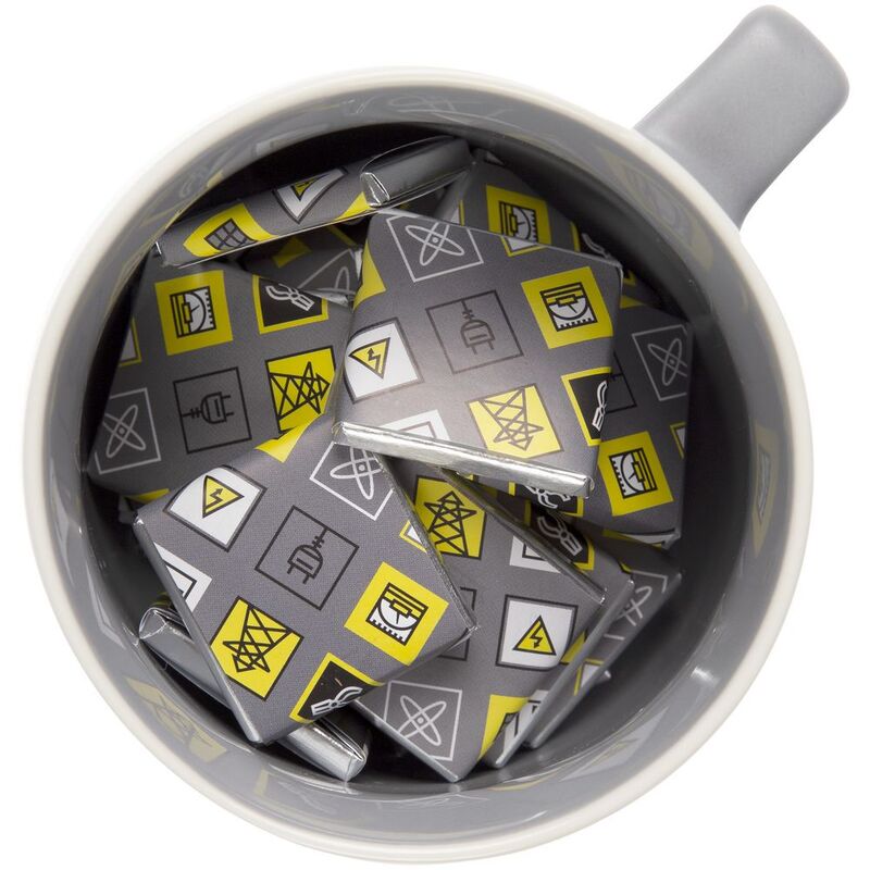 Набор с горьким шоколадом Industry, энергетика арт.15699.02