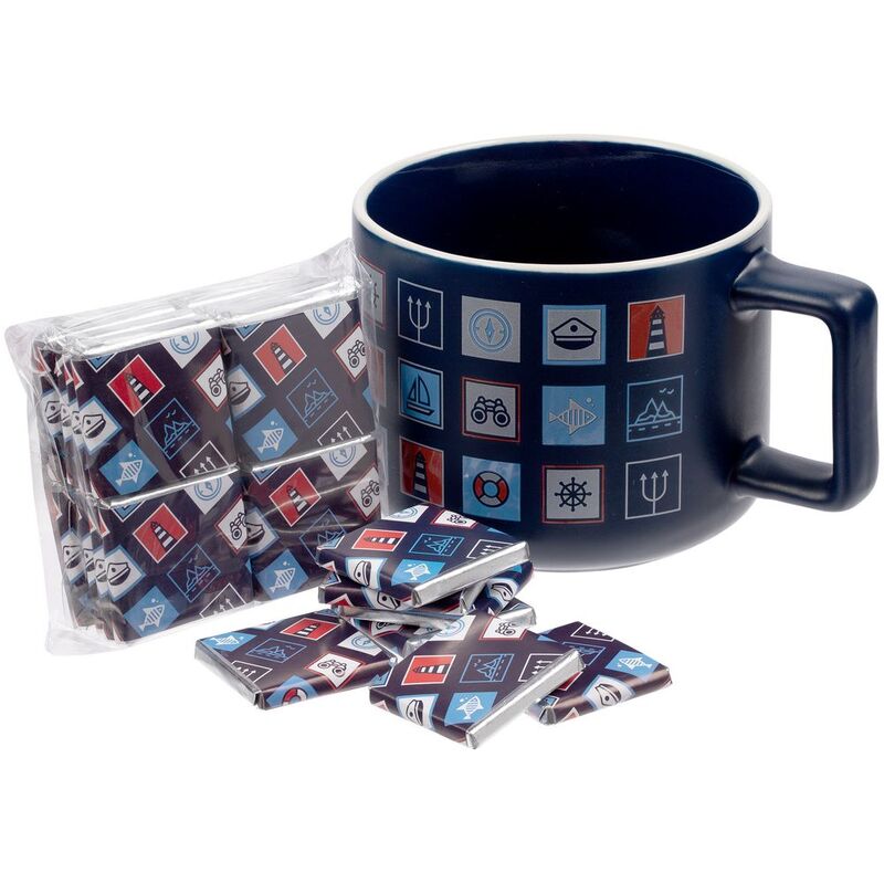 Набор с горьким шоколадом Industry, морская арт.15699.03