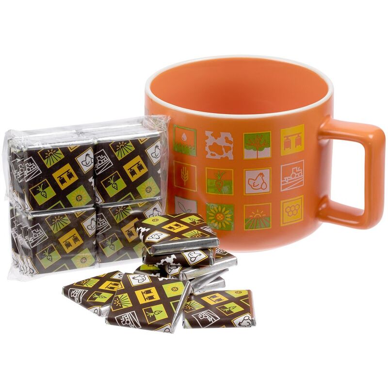 Набор с горьким шоколадом Industry, сельское хозяйство арт.15699.05