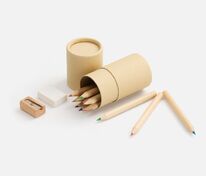 Набор цветных карандашей Pencilvania Tube Plus, крафт арт.15634.00