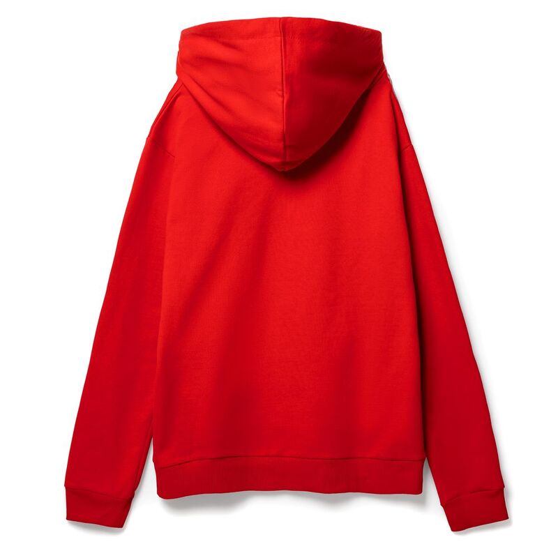 Худи унисекс Tuloksa 280, красное арт.19016.50