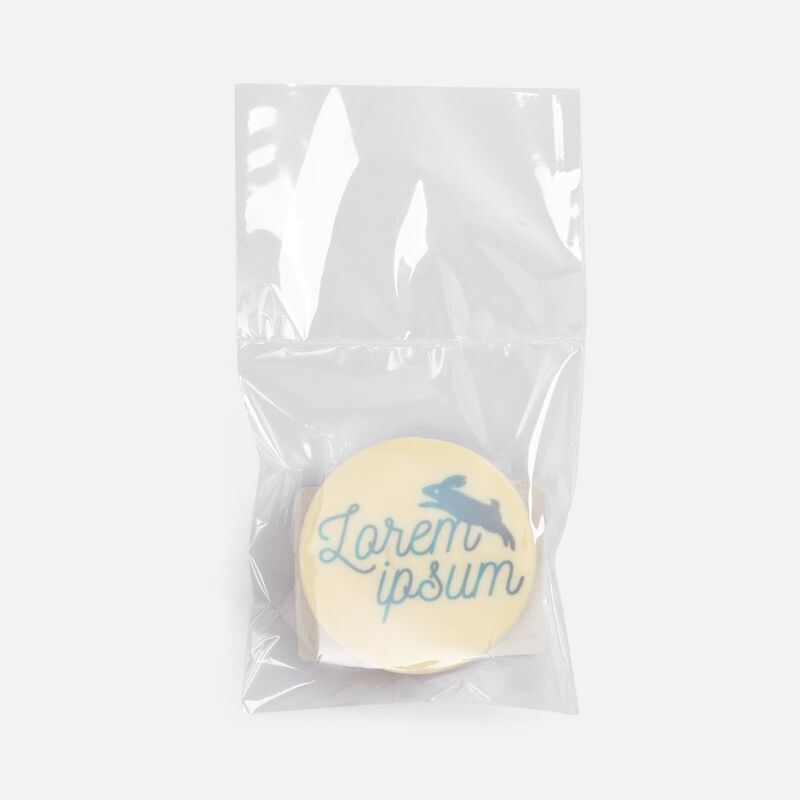 Печенье Dream White в белом шоколаде, круг арт.17610.01