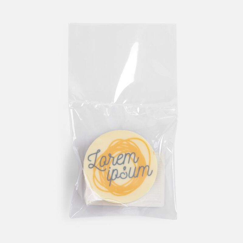 Печенье Dream White в белом шоколаде, круг арт.17610.01