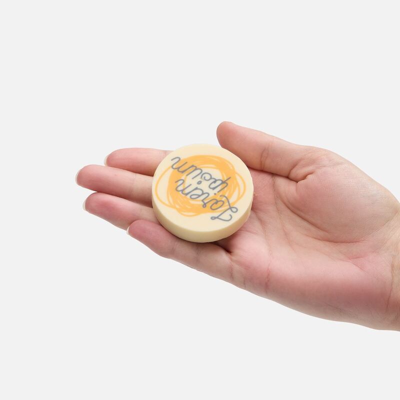 Печенье Dream White в белом шоколаде, круг арт.17610.01