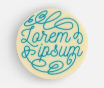 Печенье Dream White в белом шоколаде, круг арт.17610.01