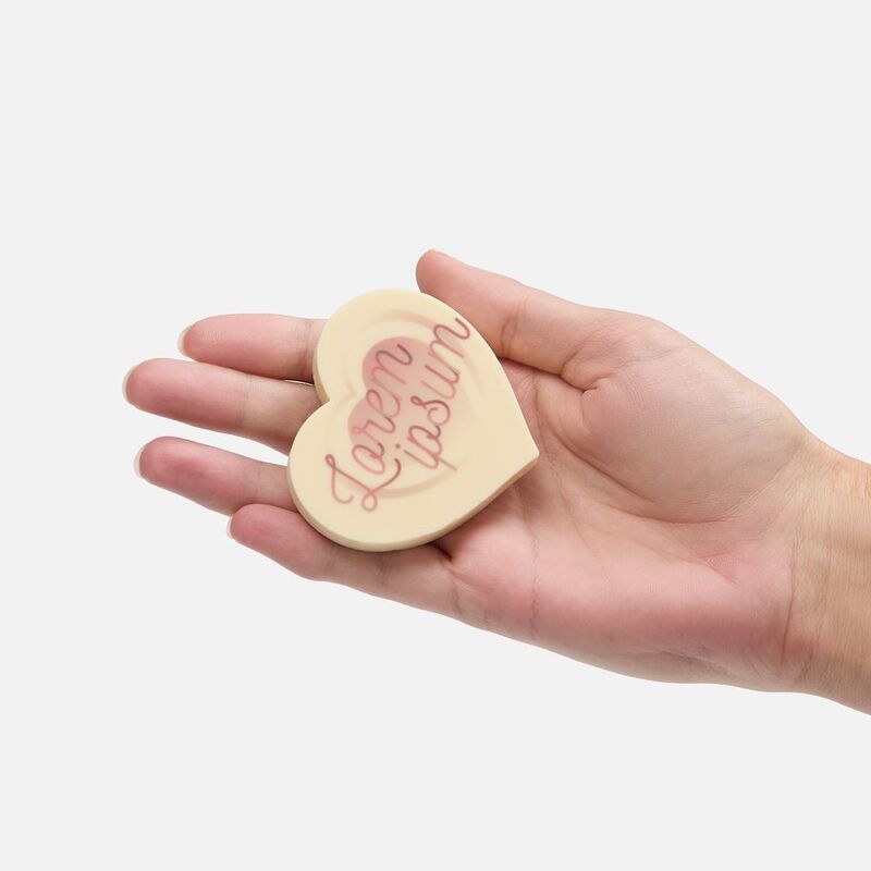 Печенье Dream White в белом шоколаде, сердце арт.17610.02