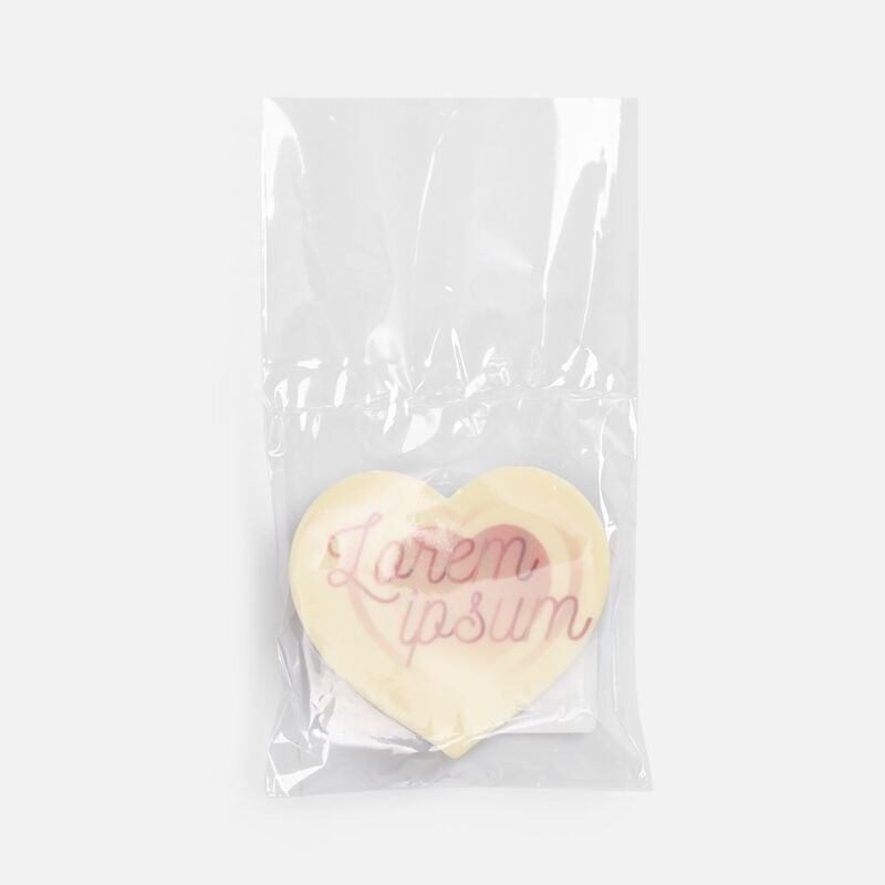 Печенье Dream White в белом шоколаде, сердце арт.17610.02