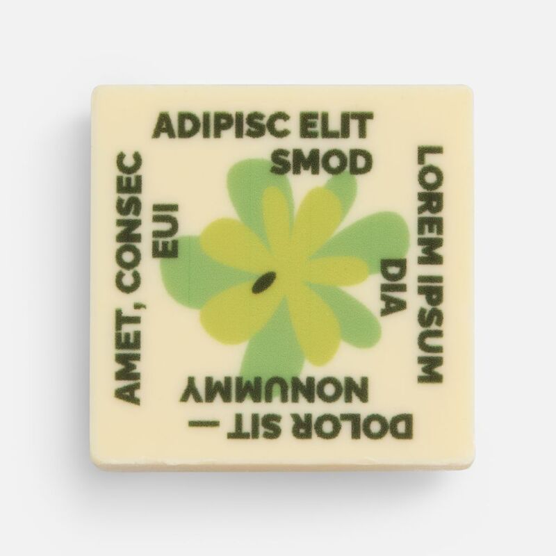 Печенье Dream White в белом шоколаде, квадрат арт.17610.03