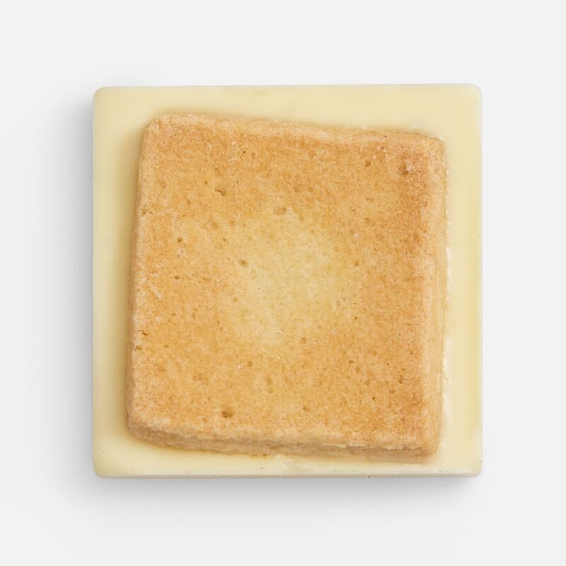 Печенье Dream White в белом шоколаде, квадрат арт.17610.03